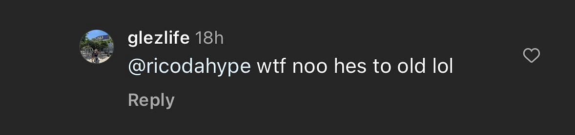 This fan thinks Odell is too old now.